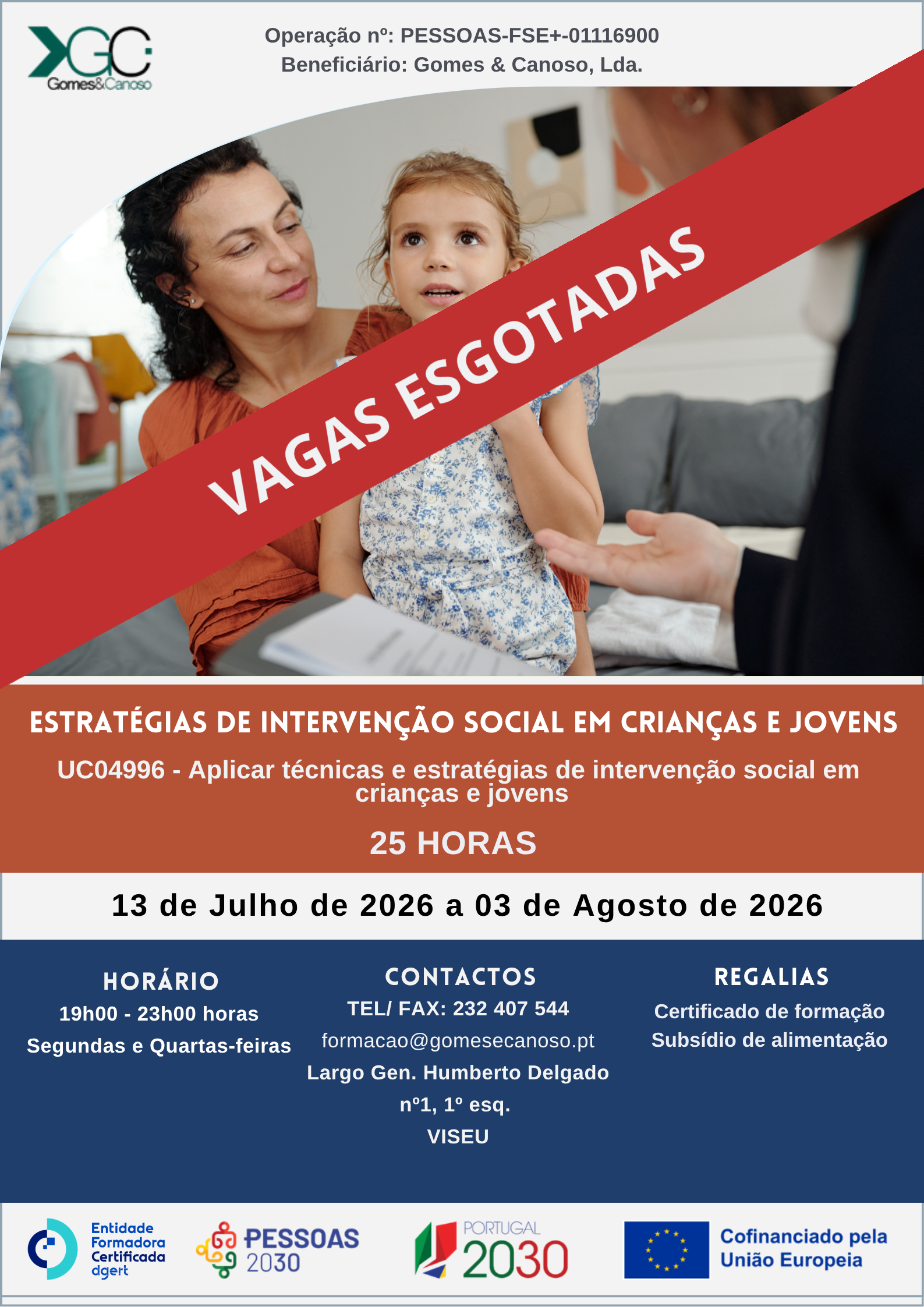 Aplicar técnicas e estratégias de intervenção social em crianças e jovens